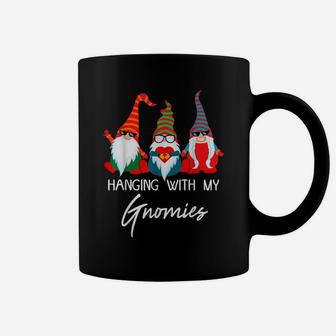 Hanging With My Gnomies Gnome Christmas Family Matching Gift Coffee Mug | Crazezy DE