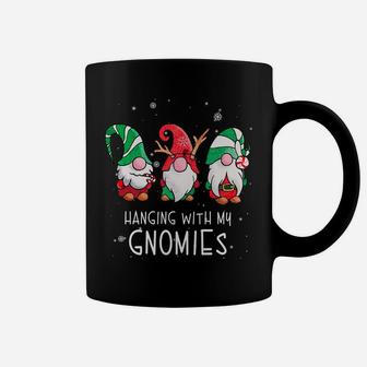 Hanging With My Gnomies Nordic Santa Gnome Christmas Pajama Coffee Mug | Crazezy AU