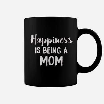 Happiness Is Being A Mom Funny Mothers Day Family Coffee Mug | Crazezy CA