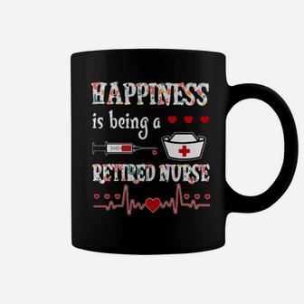 Happiness Is Being A Nurse Coffee Mug - Monsterry
