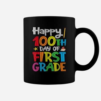 Happy 100Th Day Of First Grade For Boys Girls Students Coffee Mug | Crazezy UK