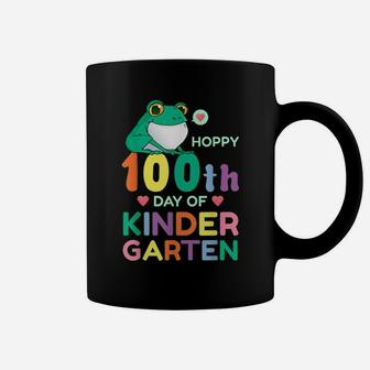 Happy 100Th Day Of Kindergarten Boy Girl Or Teacher 100 Days Coffee Mug | Crazezy