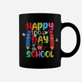 Happy 100Th Day Of School Student Teacher Gift Women Kids Coffee Mug | Crazezy