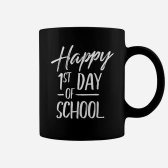 Happy 1St Day Of School Elementary Middle Teacher Team Coffee Mug | Crazezy