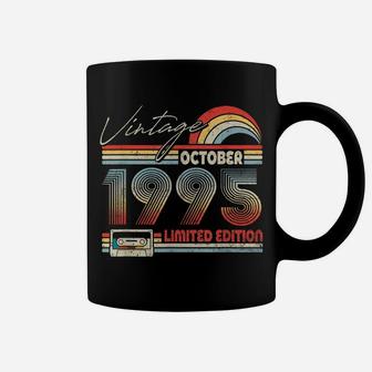 Happy 26Th Birthday Vintage October 1995 Shirt 26 Years Old Coffee Mug | Crazezy