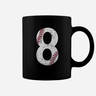 Happy Birthday 8Th 8 Year Old Baseball Coffee Mug | Crazezy UK