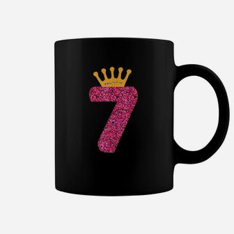 Happy Birthday Girls 7Th Party 7 Years Old Bday Coffee Mug | Crazezy