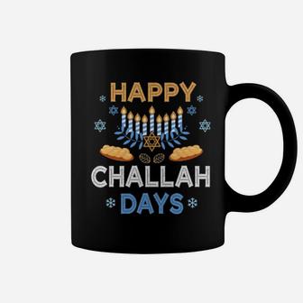 Happy Challah Days Hanukkah Holiday Bread Celebrate Season Coffee Mug - Monsterry UK