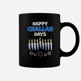 Happy Challah Days Hanukkah Pajamas For Family Coffee Mug - Monsterry DE