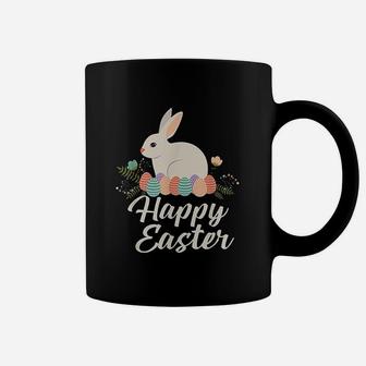 Happy Easter Bunny Gift Easter Egg Nest Flower Coffee Mug - Thegiftio