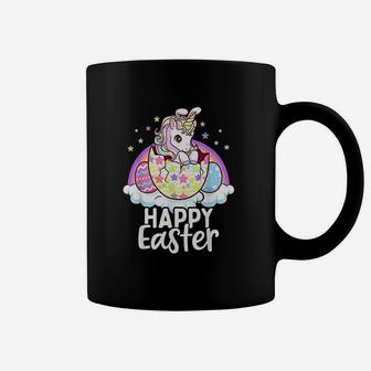Happy Easter Unicorn Bunny Girls Kids Easter Eggs Coffee Mug - Thegiftio UK