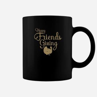 Happy Friendsgiving Thanksgiving Turkey Friends Coffee Mug - Thegiftio UK