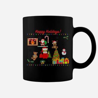 Happy Holidays Merry Christmas Shirt To Enjoy The Holidays Coffee Mug | Crazezy