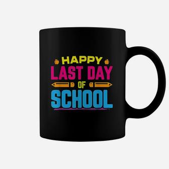 Happy Last Day Of School Graduation Teacher Students Coffee Mug | Crazezy AU