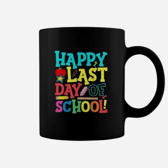 Happy Last Day Of School Teacher Boys Girls Kids Coffee Mug | Crazezy DE