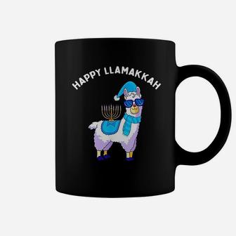 Happy Llamakkah Hanukkah Llama Chanukah Alpaca Women Gift Coffee Mug | Crazezy UK