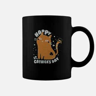 Happy St Catricks Day St Patricks Cat Coffee Mug - Thegiftio UK