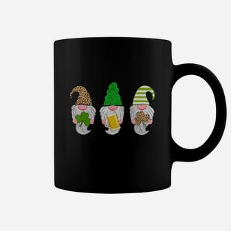 Happy St Patrick’s Day Three Gnomes Shamrock Beer Shirt Coffee Mug - Thegiftio UK