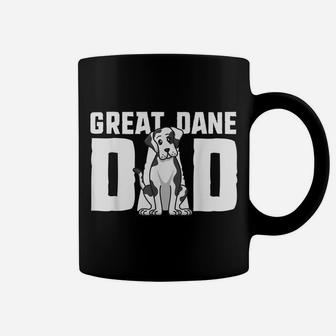 Harlequin Great Dane Dad Dog Father Puppy Adoption Owner Coffee Mug | Crazezy