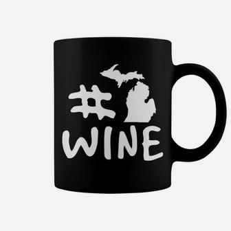 Hashtag Pound Michigan White Wine For Riesling Drinkers Coffee Mug - Thegiftio UK