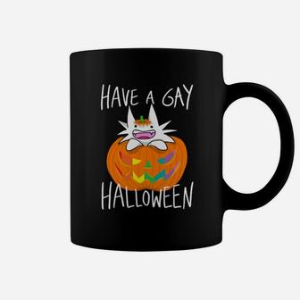 Have A Gay Halloween Coffee Mug - Monsterry