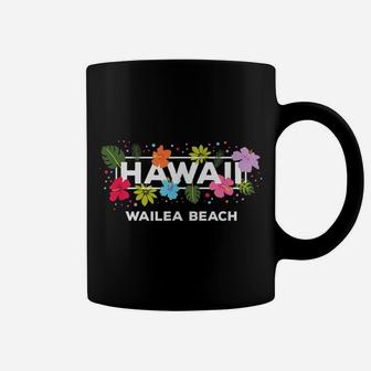 Hawaii Wailea Beach Maui Hawaiian Tropical Hibiscus Flower Coffee Mug | Crazezy