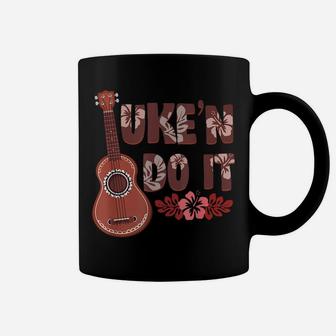 Hawaiian Ukulele Uke 'N Do It Flower Coffee Mug | Crazezy UK