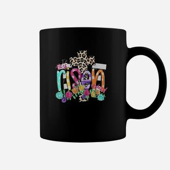 He Is Risen Christian Easter Happy Eater Day Gift For Women Coffee Mug | Crazezy
