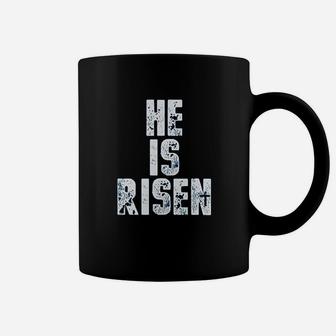 He Is Risen Easter Coffee Mug | Crazezy