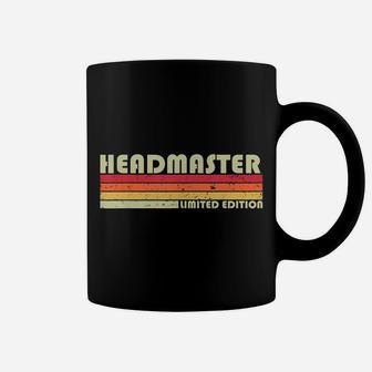 Headmaster Funny Job Title Profession Birthday Worker Idea Coffee Mug | Crazezy