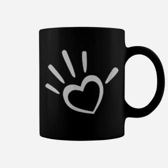 Heart Love Hands Sign Valentines Coffee Mug - Monsterry CA