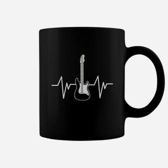 Heartbeat Bass Guitar Coffee Mug | Crazezy CA