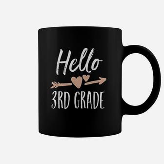 Hello 3Rd Grade Back To School First Day Teacher Student Coffee Mug | Crazezy