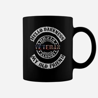 Hello Darkness Dd214 United States Of Veteran -Us Veterans Coffee Mug | Crazezy CA
