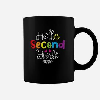 Hello Second Grade Coffee Mug | Crazezy