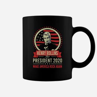 Henry Rollins 2020 Make America Rock Again Fun Coffee Mug - Thegiftio UK