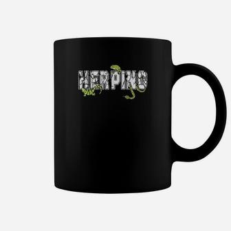 Herpetology Reptiles Snake Zoology Frog Gecko Herping Coffee Mug | Crazezy