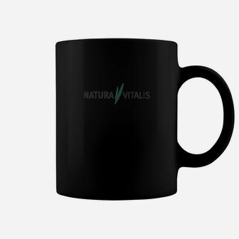 Herren Basic Tassen mit Natura Vitalis Logo, Schwarz - Seseable