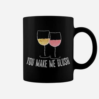 Hiking And Running Funny Wine You Make Me Blush Coffee Mug - Thegiftio UK