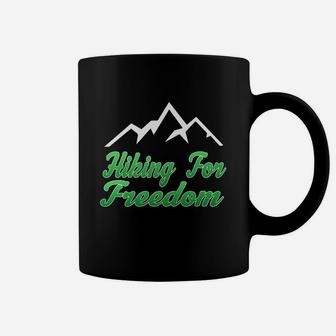 Hiking For Free Favorite Sport In My Free Time Freedom Day Coffee Mug - Seseable