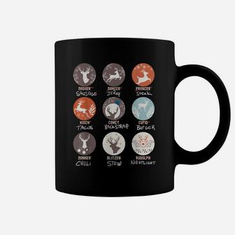 Hilarious Hunters Hunting All Santa's Reindeer Meat And More Coffee Mug | Crazezy CA