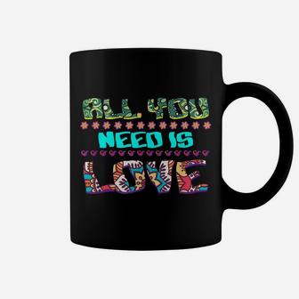Hippie Bohemian Flower Power Peace Love 60S 70S Coffee Mug | Crazezy