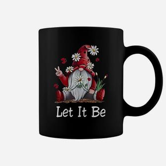 Hippie Let It Be Gnome Coffee Mug | Crazezy CA