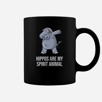 Hippos Are My Spirit Animal Hippo Coffee Mug | Crazezy AU