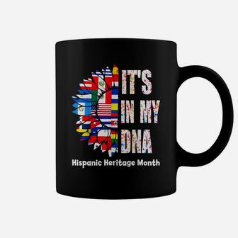 Hispanic Heritage Month Flower It's In My DNA Coffee Mug | Crazezy