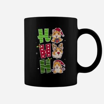 Ho Ho Ho Funny Guinea Pig Christmas Xmas Cute Santa Gift Coffee Mug | Crazezy CA