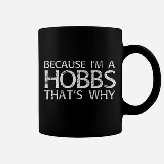 Hobbs Gift Funny Surname Family Tree Birthday Reunion Idea Coffee Mug | Crazezy UK
