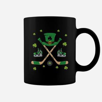 Hockey Hat Leprechaun St Patricks Day Coffee Mug - Thegiftio UK