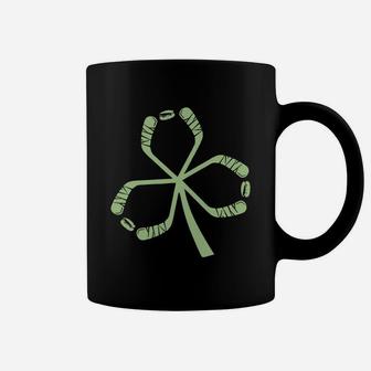 Hockey Shamrock Irish Sports St Patty's Patricks Day Coffee Mug - Thegiftio UK