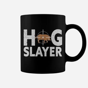 Hog Slayer Hunting Wild Boar Pig Hunter Hunt Coffee Mug | Crazezy AU